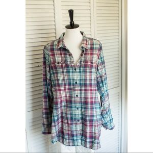 Medium weight flannel tunic